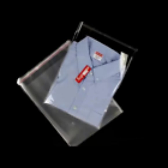 20 Clear self-seal poly bags  14"x19" or 12" x 15" - Picture 3 of 7